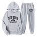 New Men's Hoodie Sweatshirt Fashion Printed Two-Piece Casual Sportswear Set For Men_desvips.com