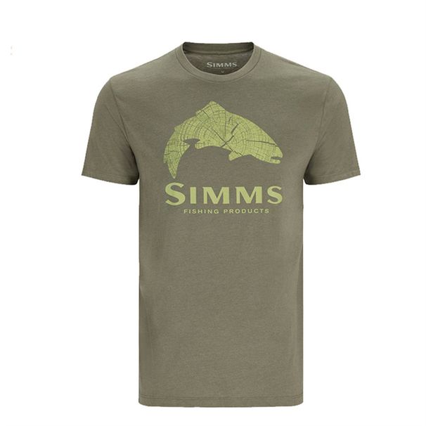 Fishing Apparel Lure Camouflage Sun Protection Clothing Breathable T-Shirt Top Short Sleeve Sports Shirt For Outdoor Summer Fishing_desvips.com