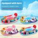 Baby Swim Ring For 1-3 Years Old - Inflatable Car Boat Pool Float With Steering Wheel & Horn Cute Cartoon Design For Toddler Water Play_desvips.com