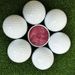 Factory Direct Colorful Double Layer Practice Gift Glow-in-the-Dark Golf Balls_desvips.com
