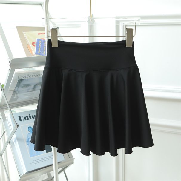 Sports Tennis For Women, Fake Two-Piece High Waist Pleated Umbrella Skirt, Anti-Exposure Shorts, Running Fitness_desvips.com