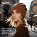 001 Autumn Winter Cold Women Warm Windproof Ear Protection Riding Wrap Large Head Circumference Knitted Hat Men High-end_desvips.com