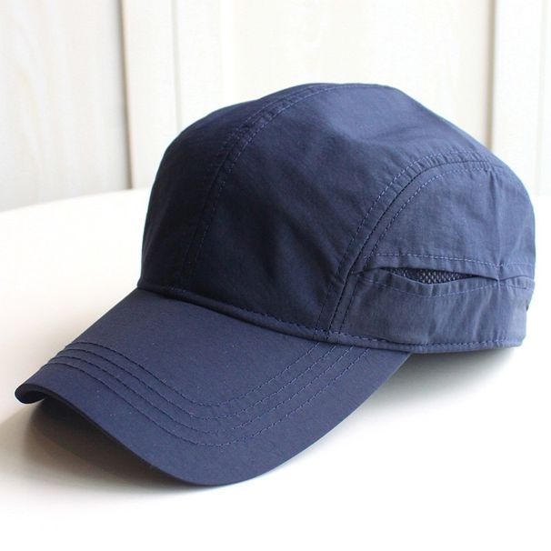 Head Circumference Baseball Cap, Summer Sun Hat, Solid Color For Women, Deeply Sealed, Large Size, Trendy Hat With Wide_desvips.com