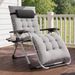 DUMOS Zero Gravity Lounge Chair With Cup Holder For Outdoor Use_desvips.com