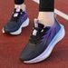 Women's Breathable Walking Running Shoes Fashion Casual Lace-Up Sneakers White Lightweight Comfortable Outdoor Sports_desvips.com