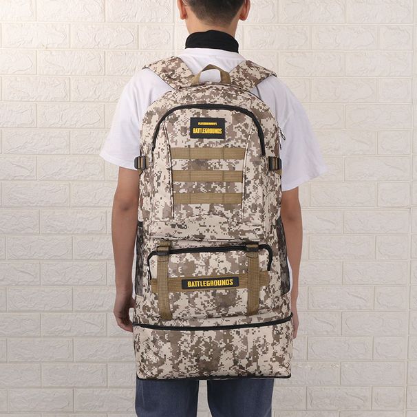 120 L Camouflage Outdoor Mountaineering Bag Men's Large Capacity Travel Sports Backpack Migrant Returning Student_desvips.com
