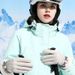 T-BAGWELL Winter Thermal Waterproof Ski Gloves For Women - Windproof Fleece-Lined Touchscreen Gloves For Snowboarding, Cycling & Outdoor Activities_desvips.com