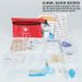 Safety & Survival First Aid Kit 26 Types 140 Pieces Set Outdoor Camping Hiking Survival Kit Outdoor Car Emergency Kit_desvips.com