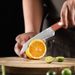 Cross-border Foreign Trade Damascus Steel Curved Blade, Peeling Multi-purpose Kitchen Slicing Knife, Fruit Knife_desvips.com