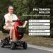 Elektromobil Für Senioren,300W-Motor, 136 Kg Tragfähigkeit,25 Km Reichweite, Um 360° Drehbare Kopfstütze, Kein Führerschein Erforderlich.-MAX PLUS RED_desvips.com