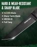 Mossy Oak 10 Inch Fixed Blade Hunting Knife With 14C28N Steel Full Tang Tanto Design_desvips.com