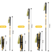 Carbon Fiber Trekking Walking Sticks, Cross-country Running Poles, Outdoor Mountaineering And Hiking Professional_desvips.com