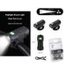 Bicycle Night Riding Rechargeable Waterproof High Brightness Flashlight Cycling Gear Mountain Bike Flash Light_desvips.com