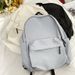 Travel Basic Short Business Trip Zipper Backpack_desvips.com