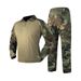 Outdoor Training Tactical G3 Combat Long Sleeve Frog Camouflage Suit Set Men Wear-resistant_desvips.com