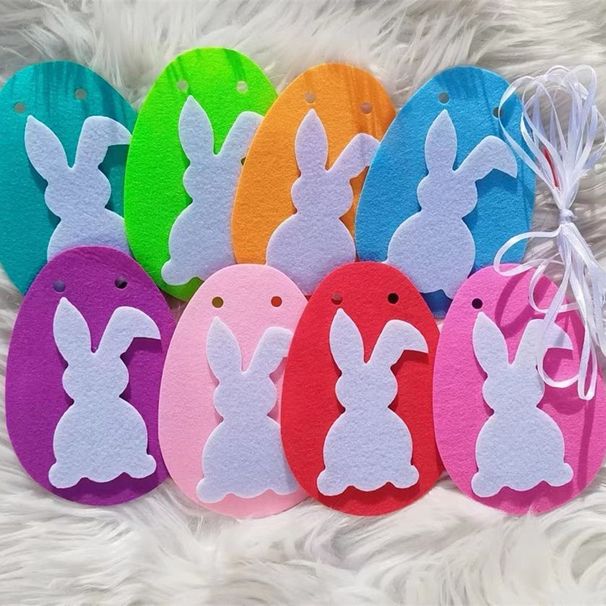 Easter Party Decorations, Felt Banners, Venue Arrangement Props, Home Decor, Mantel, Fireplace, Customizable_desvips.com