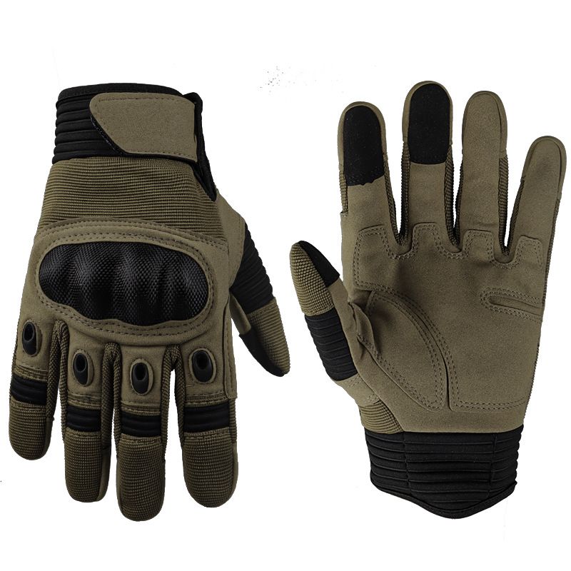Cross-Border Military Enthusiast Breathable Full-Finger Outdoor Climbing Expansion Motorcycle Riding Touchscreen Gloves_desvips.com