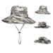 ROCKBROS Sun Hat Summer Hat Wide Brim Fishing Hat Ladies/Men Safari Hat_desvips.com