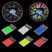 Outdoor Color Bicycle Wheel Reflective Spokes Bicycle Reflective Hot Wheel Steel Wire Strip ABS Plastic Reflective Card Strip_desvips.com