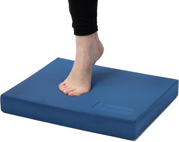 High-Density TPE Foam Balance Pad - 15.8x13x2 Inches, Non-Slip & Water-Resistant For Yoga, Therapy, Training_desvips.com