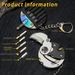 Multifunctional Folding Pocket Outdoor Screwdriver Mini Repair Pendant Neck Key EDC Tool Removable Fruit Knife_desvips.com