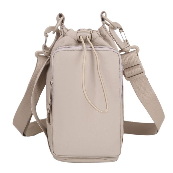 Crossbody Water Cup Outdoor Walking Casual Travel Lightweight Mobile Phone Kettle Multi-Functional Waterproof Shoulder_desvips.com