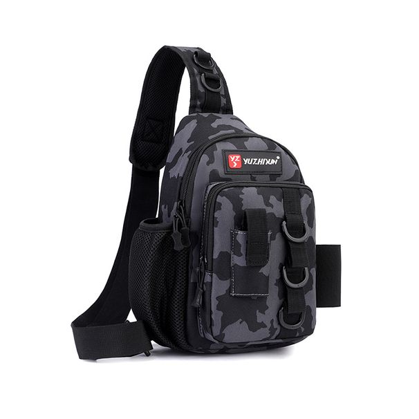 New Waterproof Lure Multifunctional Single Shoulder Crossbody Grain Bag Outdoor Fishing Gear Rod_desvips.com