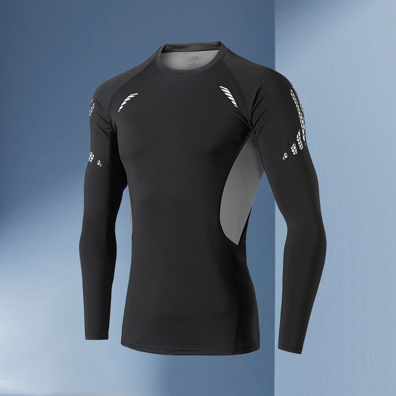 Men's Swimsuit Jellyfish Diving Suit Sun Protection Sleeve Long Pants Swimming Set Snorkeling Gear Surfing Swim Trunks_desvips.com