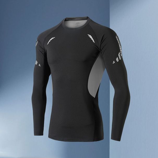 Men's Swimsuit Jellyfish Diving Suit Sun Protection Sleeve Long Pants Swimming Set Snorkeling Gear Surfing Swim Trunks_desvips.com