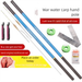 Ultra-Light Ultra-Hard Beginner Short Section Stream Gear Set Fishing Glass Fiber Hand Rod_desvips.com