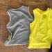 Children's Summer Vest T-Shirt 2026 New Style For Girls, Color-Contrast Versatile Heart Embroidery Sleeveless Round Neck_desvips.com