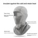 Autumn Winter Cycling Fleece Windproof Face Mask Derong Cold-proof Neck Warmer Skiing Thermal Headgear For Men And Women_desvips.com