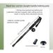 Ultra-light Telescopic Folding Professional Outdoor Hiking Stick Climbing Gear Aluminum Alloy Material_desvips.com