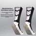 Mid Calf Football Socks Design Sweat Wicking Odor Resistant With Added Adhesive And Non-Slip Dots Sports & Outdoor Accessories_desvips.com