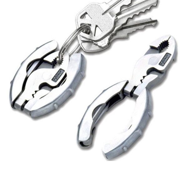 Multifunctional Pliers Travel Small Keychain Combination EDC Tool Swiss Technology 9-in-1 Screwdriver_desvips.com