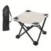 Portable Camping Stool, 10.6 inch Folding Stool for Outdoor Gardening, Fishing, Barbecue, Hiking with Carrying Bag_desvips.com