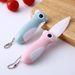 Folding Cute Portable Creative Pocket Fruit Multifunctional Peeling Knife, Ceramic Knife_desvips.com