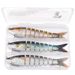 TREHOOK 3pcs 13.5cm 19g Lifelike Carp Sinking Wobblers Set Crankbaits Fishing Kit Artificial Bait For Pike Fishing Lure Swimbait_desvips.com