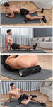 Solid Foam Muscle Relaxation Professional Slimming Leg Wolf Tooth Massage Roller Fascia Stick Yoga Equipment_desvips.com