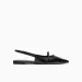 Summer New Korean Women's Black Pointed Headband With Back Air French Minimalist Sandals Casual Shoes Ddmysaturn_desvips.com