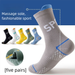 100% Polyester-cotton Professional Sports Socks, Mid-length, Polyester-cotton, Suitable For Spring And Autumn, Marathon_desvips.com