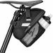 ROCKBROS Saddle bag, bicycle bag, seat bag with bottle holder, waterproof, bike bag_desvips.com
