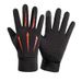 Autumn Winter Marathon Running Gloves Men, Warm Fleece-Lined, Full-Finger Touchscreen, Windproof Cold-Resistant For_desvips.com