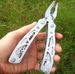 Large Cloth Cover 3013 Stainless Steel Camping Multi-Functional Folding Outdoor Spare Tool Pliers_desvips.com