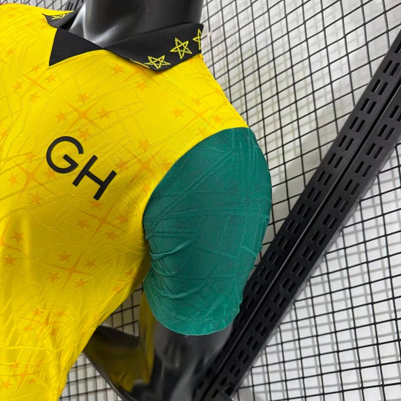 Yellow Ghana Commemorative Edition S XL Album XY Outdoor Sports Quick Drying Set_desvips.com