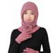 Knitted For Women Winter Fleece Lined Thickened Ladies Mom Scarf Mask Integrated One-piece Warm Cycling Hat_desvips.com