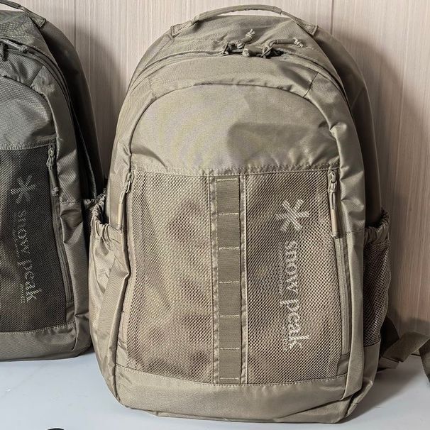 snow Peak Outdoor Casual Backpack With Portable Attached Pouch - Lightweight Multi-Color Commuter Bag_desvips.com