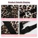 Leopard Print Carry On Travel Bag, Large Capacity Gym With Independent Shoe Compartment, Weekend Overnight Duffel Bag_desvips.com