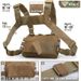 . Cross-Border Hunting Tactical Outdoor Sports Cycling Vest Multi-Functional Chest Bag_desvips.com