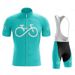 2025 New Summer Men's Short Sleeve Cycling Jersey Set Moisture-Wicking Mountain Off-Road Clothing_desvips.com